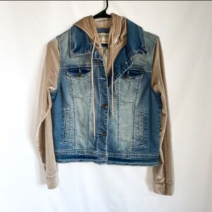 Wallflower Velvet and Jean jacket